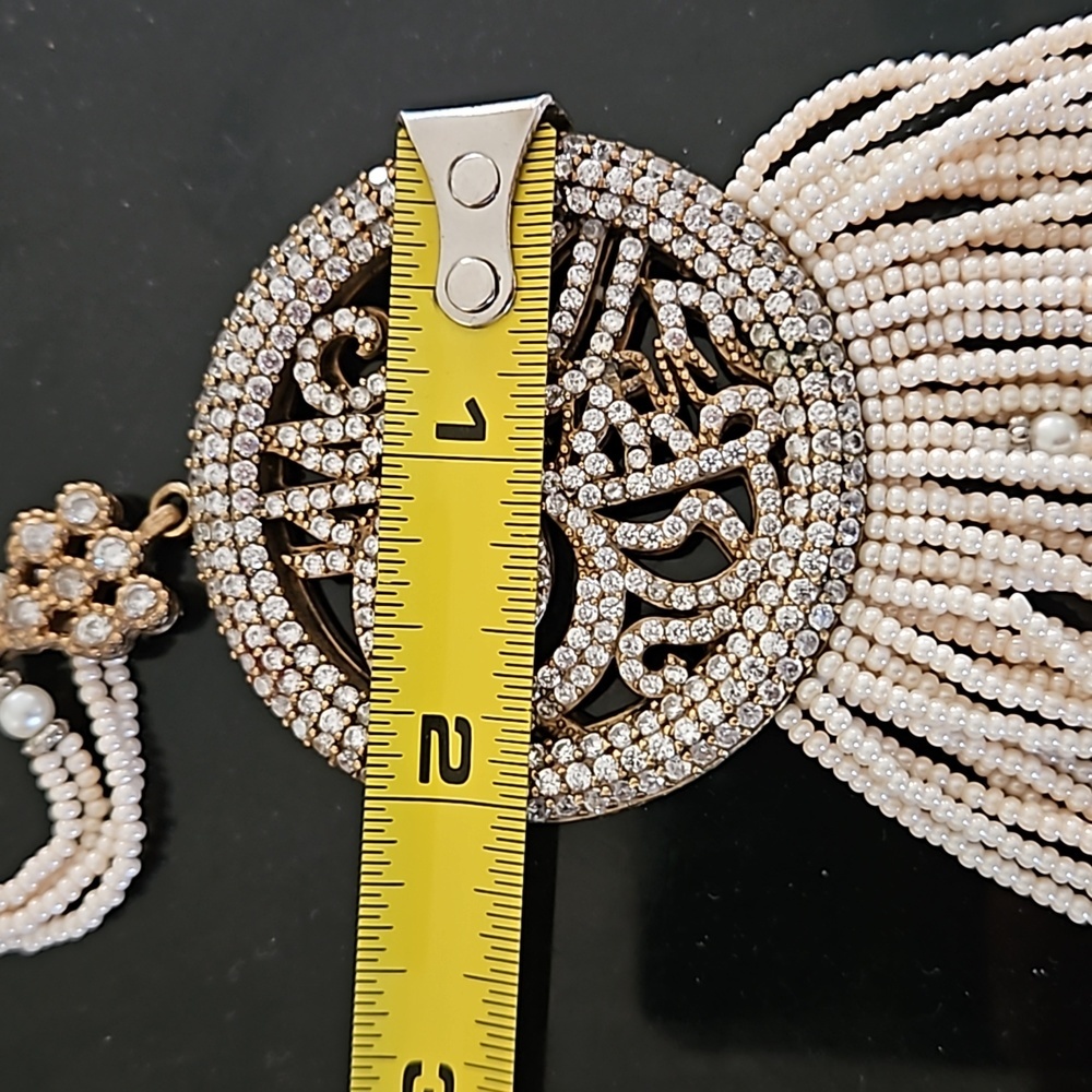 A Beaded long necklace - Picture 4 of 6